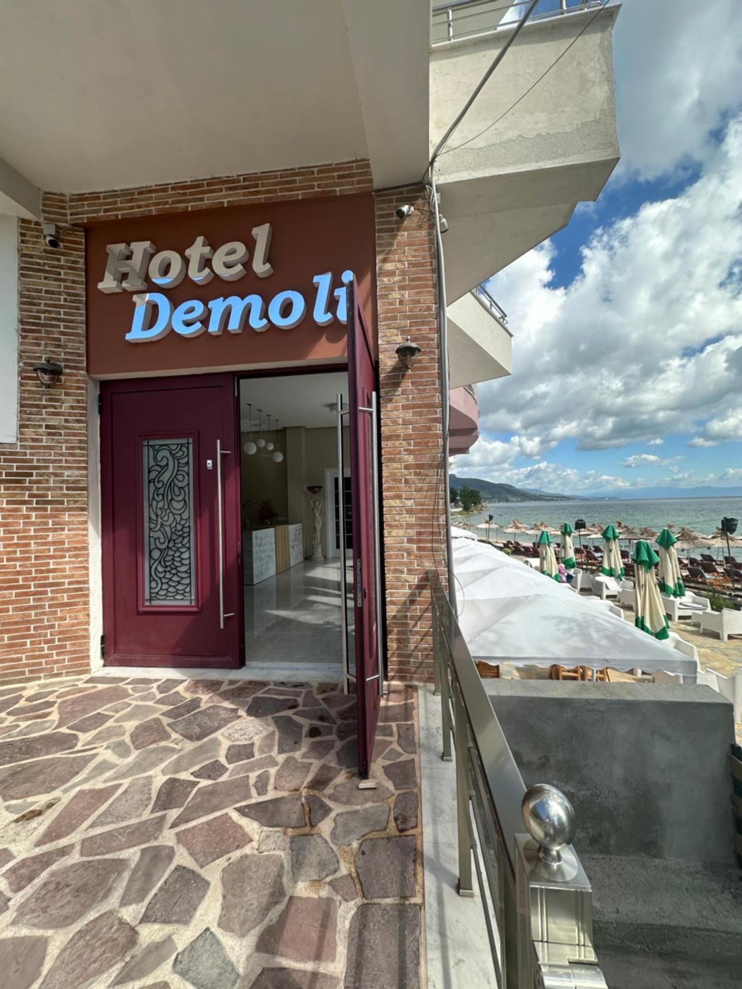 Hotel Demoli Pogradec Exterior foto